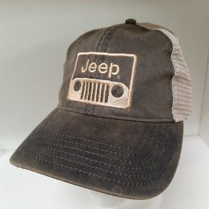 Jeep Mens Relaxed Mesh Strap Low Profile Baseball